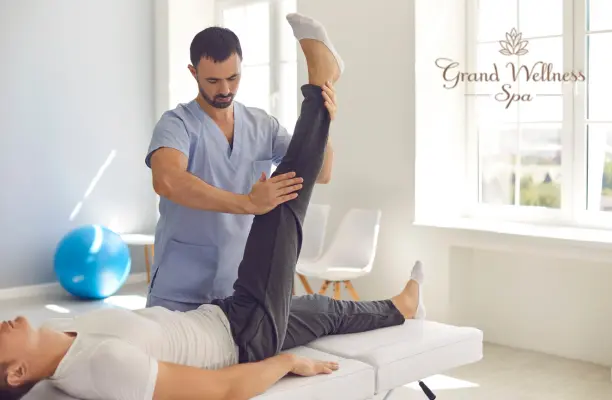 Relaxing Massage After Workout session to ease muscle soreness.