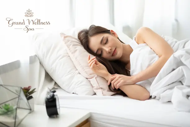 Relaxing Spa for Better Sleep with calming treatments.